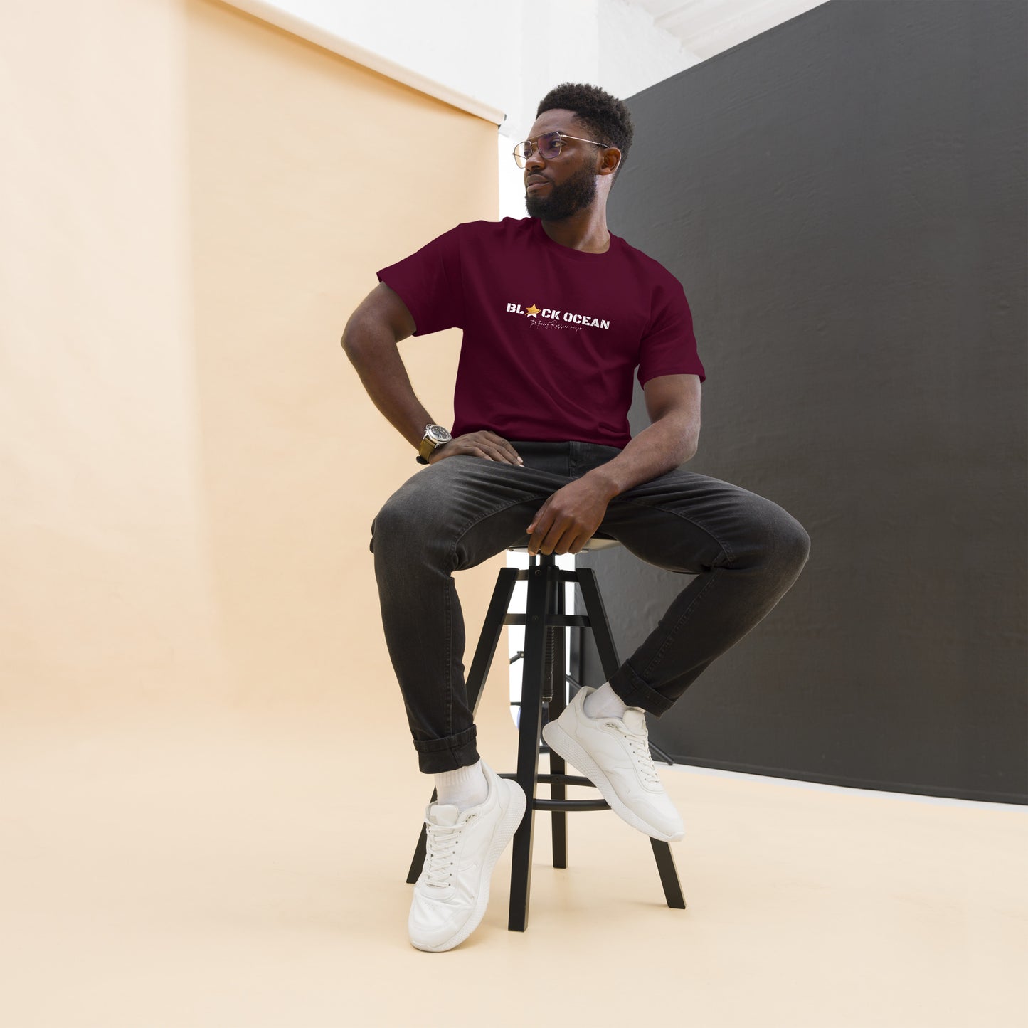 Black Ocean Premium Unisex T-Shirt - Neues Design